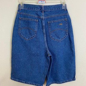 Vintage 80s Women Baggy Short Denim Jeans